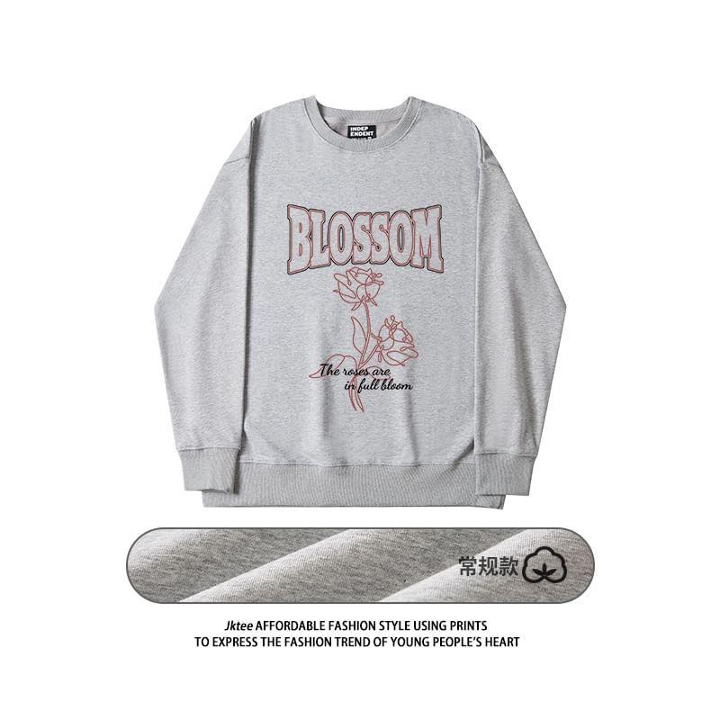 Long-Sleeve Print Sweatshirt Product Image