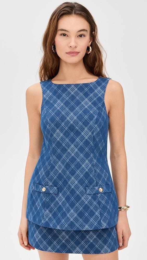 Amanda Uprichard Maven Skort Romper | Shopbop Product Image