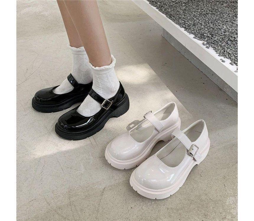 Patent Platform Mary Jane Shoes Product Image