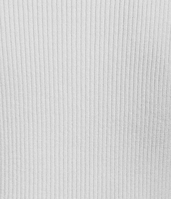 GB Short Sleeve Ruffle Trim Sweater Product Image