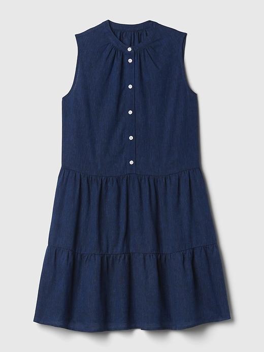 Eyelet Mini Shirtdress Product Image