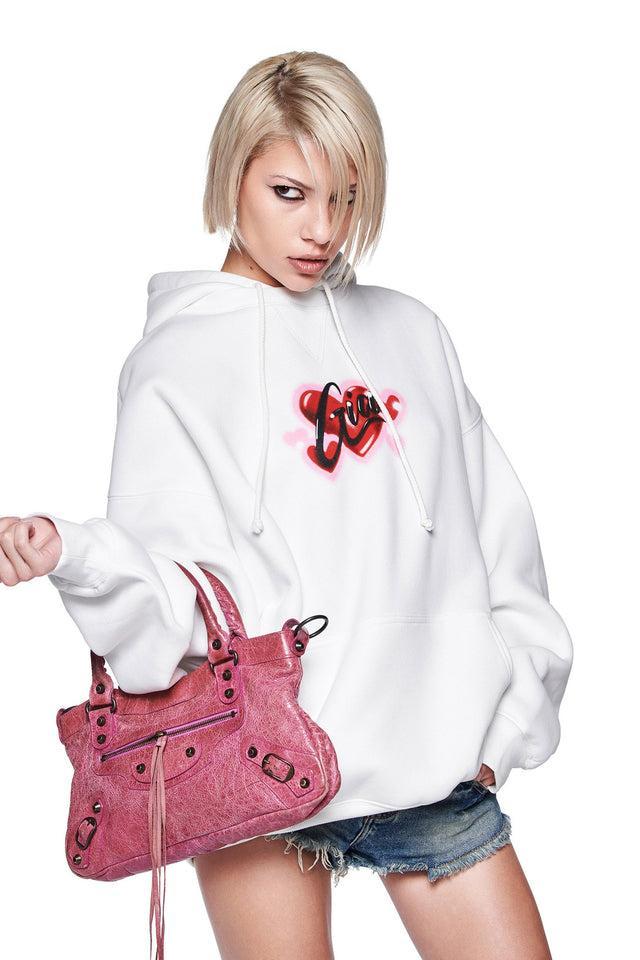 DORIAN HOODIE - WHITE Product Image