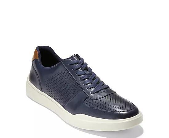 Cole Haan Grand Crosscourt Mens Leather Sneakers Product Image