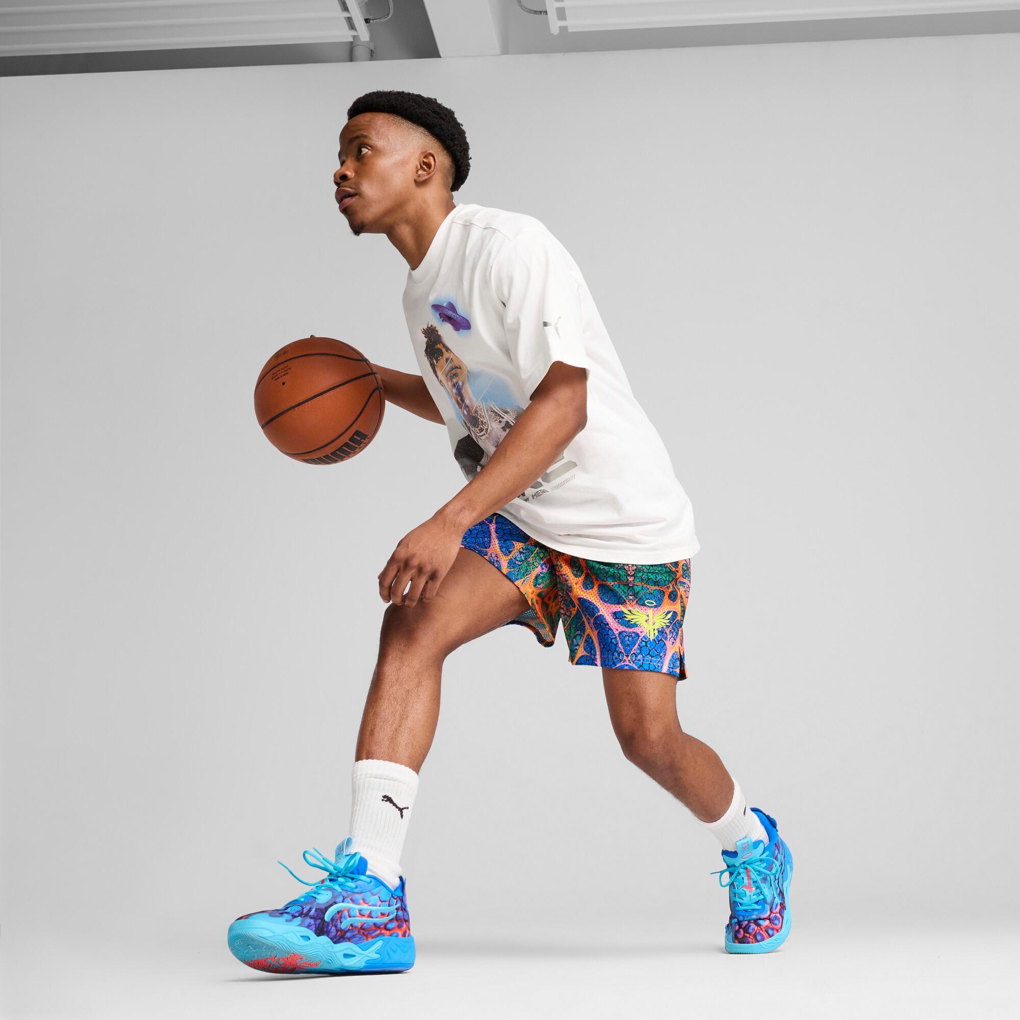 PUMA x LAMELO BALL Alien Skin Men's Basketball Shorts Product Image