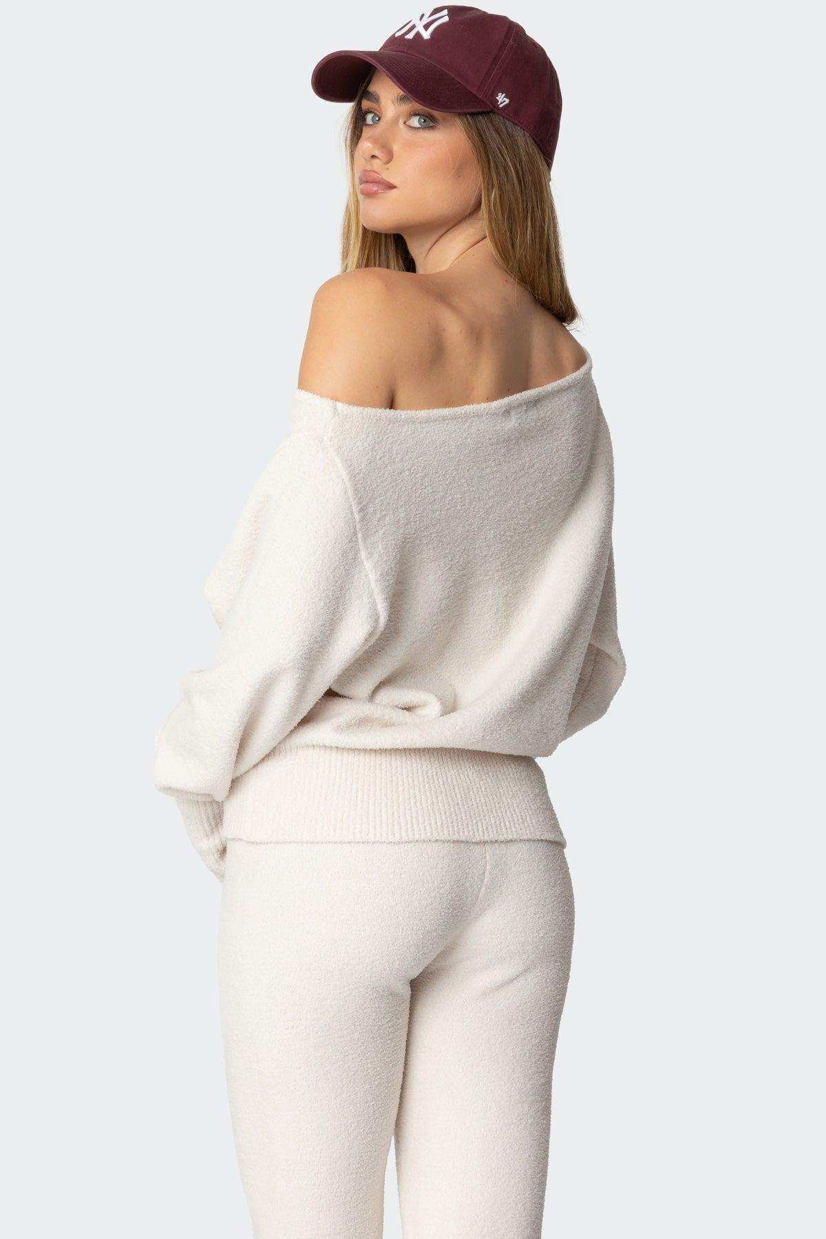Plush Flared Pants Product Image