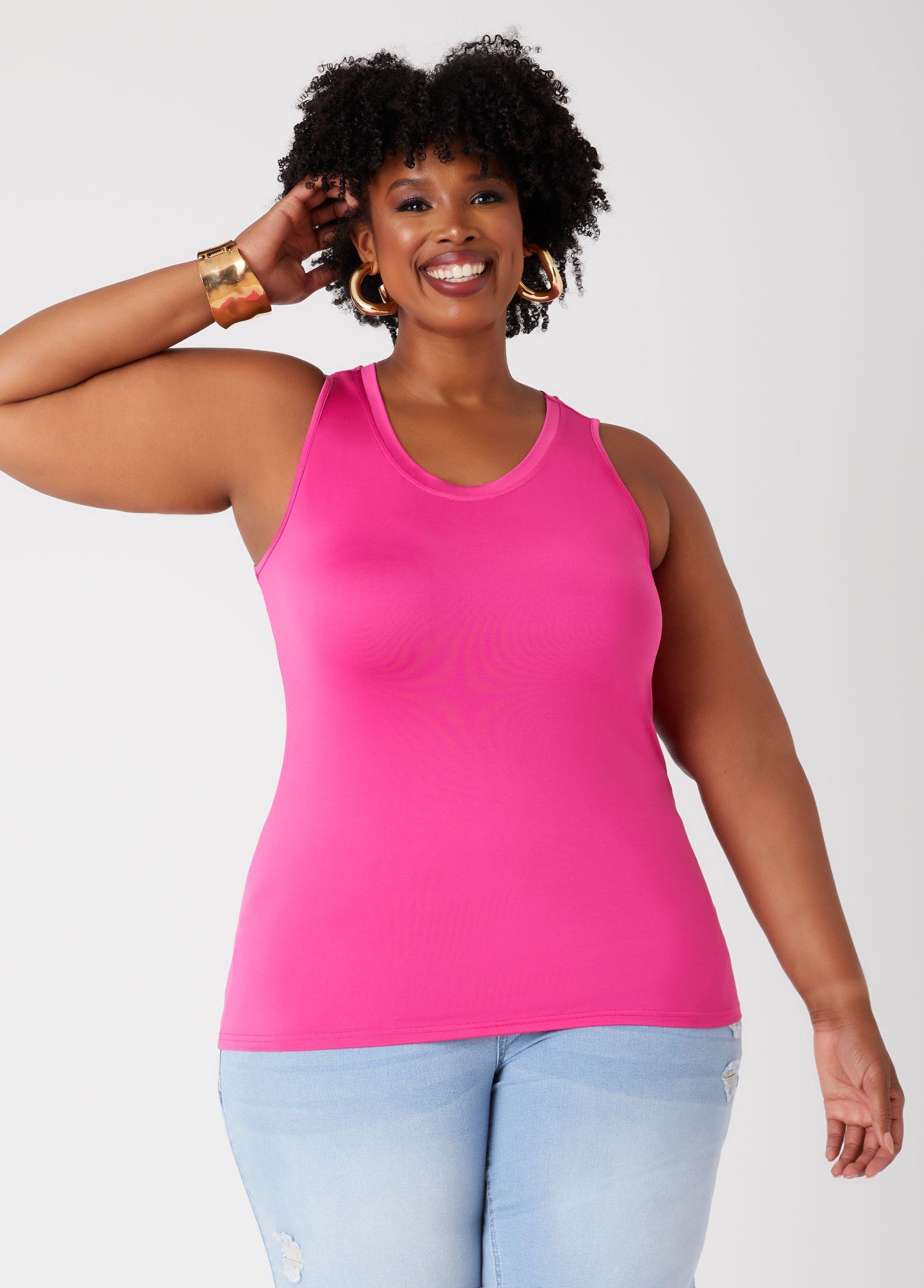 Plus Size The Easy Basic Tank, - Ashley Stewart Product Image