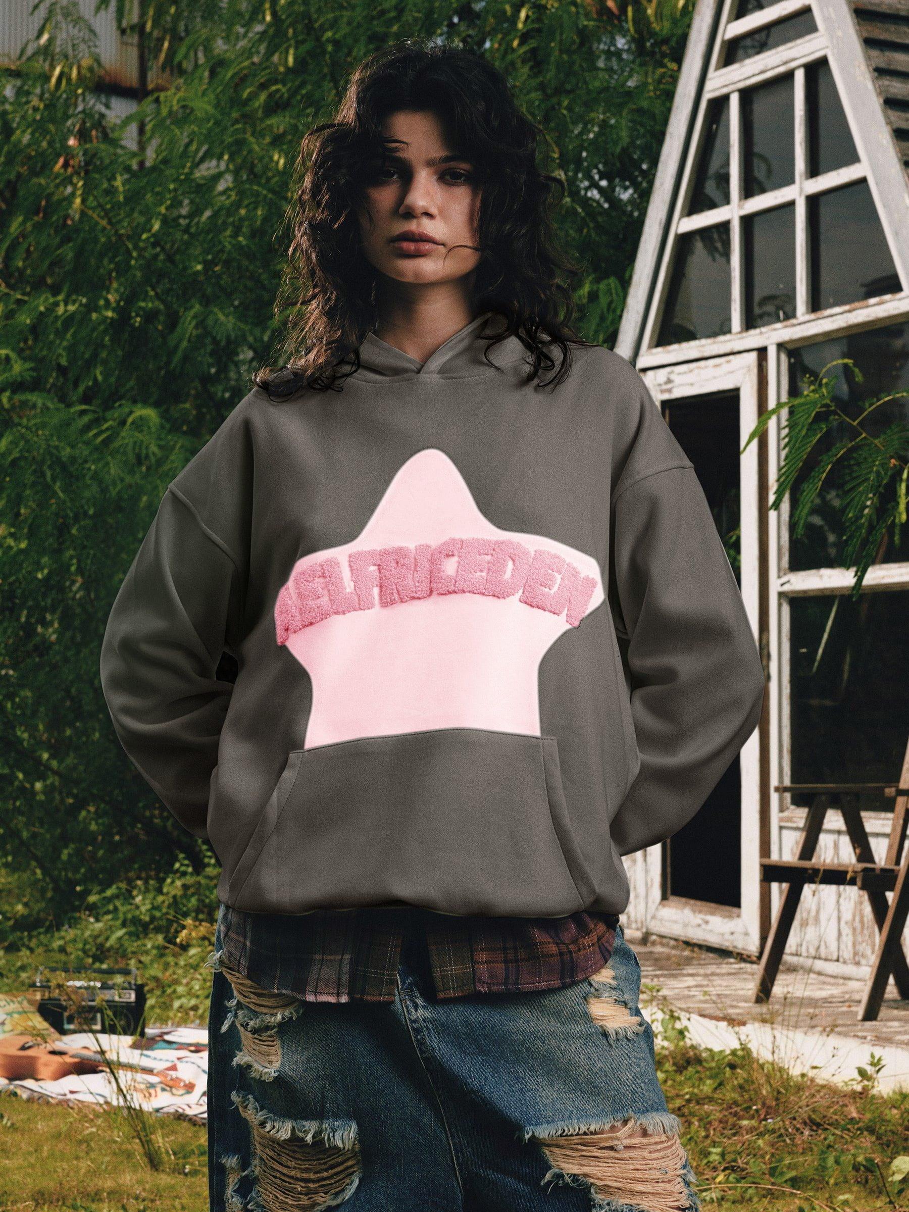 Aelfric Eden Vintage Embroidery Eden Star Hoodie Product Image