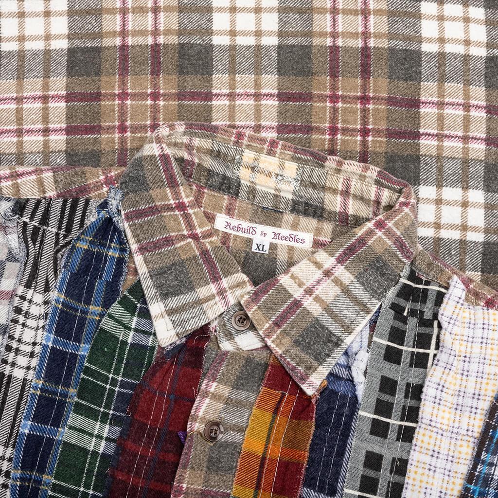 Ribbon Flannel Shirt - Assorted Male Product Image