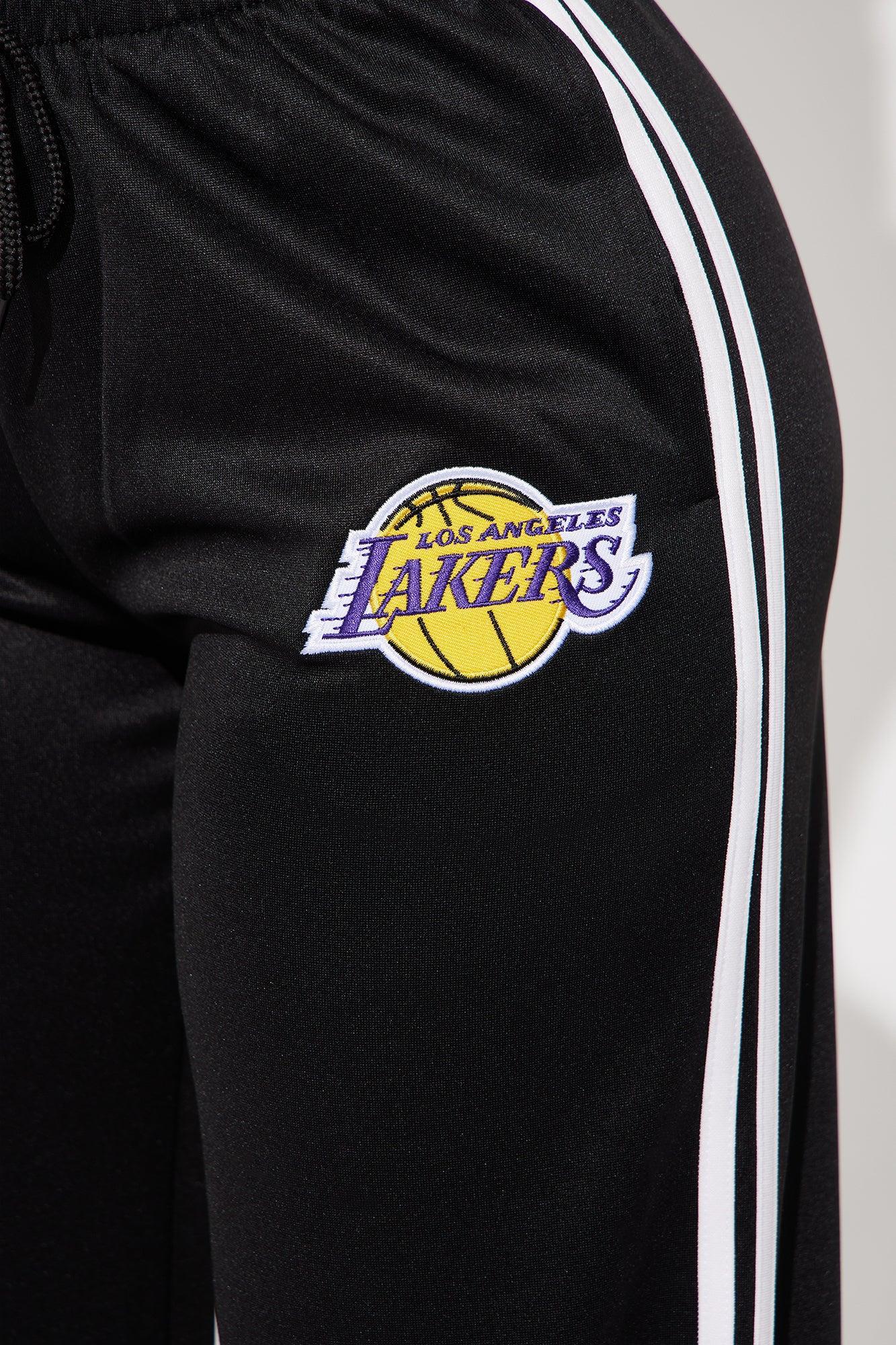 Lakers Halftime Wide Leg Pant - Black Product Image