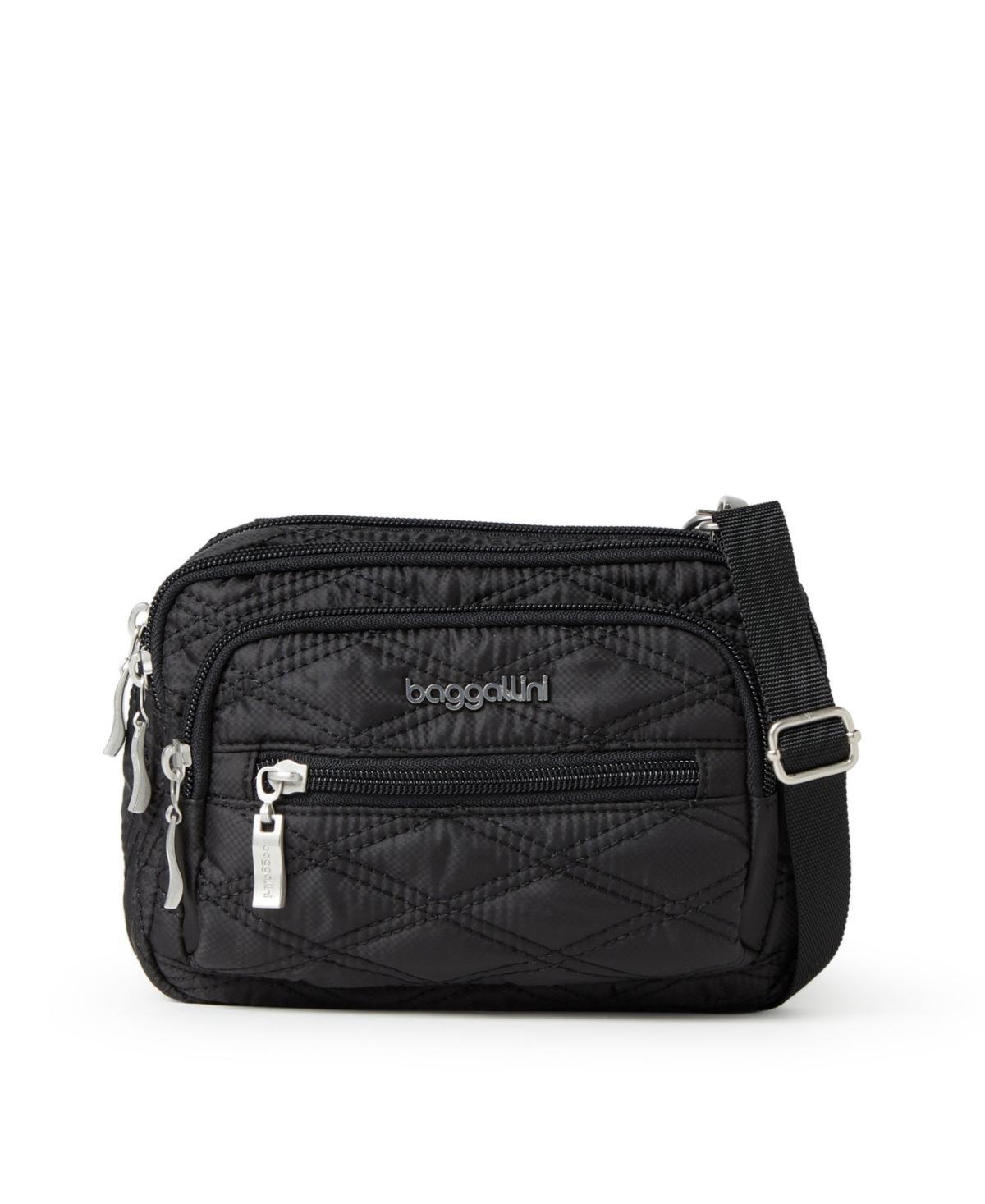 baggallini Triple Zipper Convertible Crossbody Bag Product Image