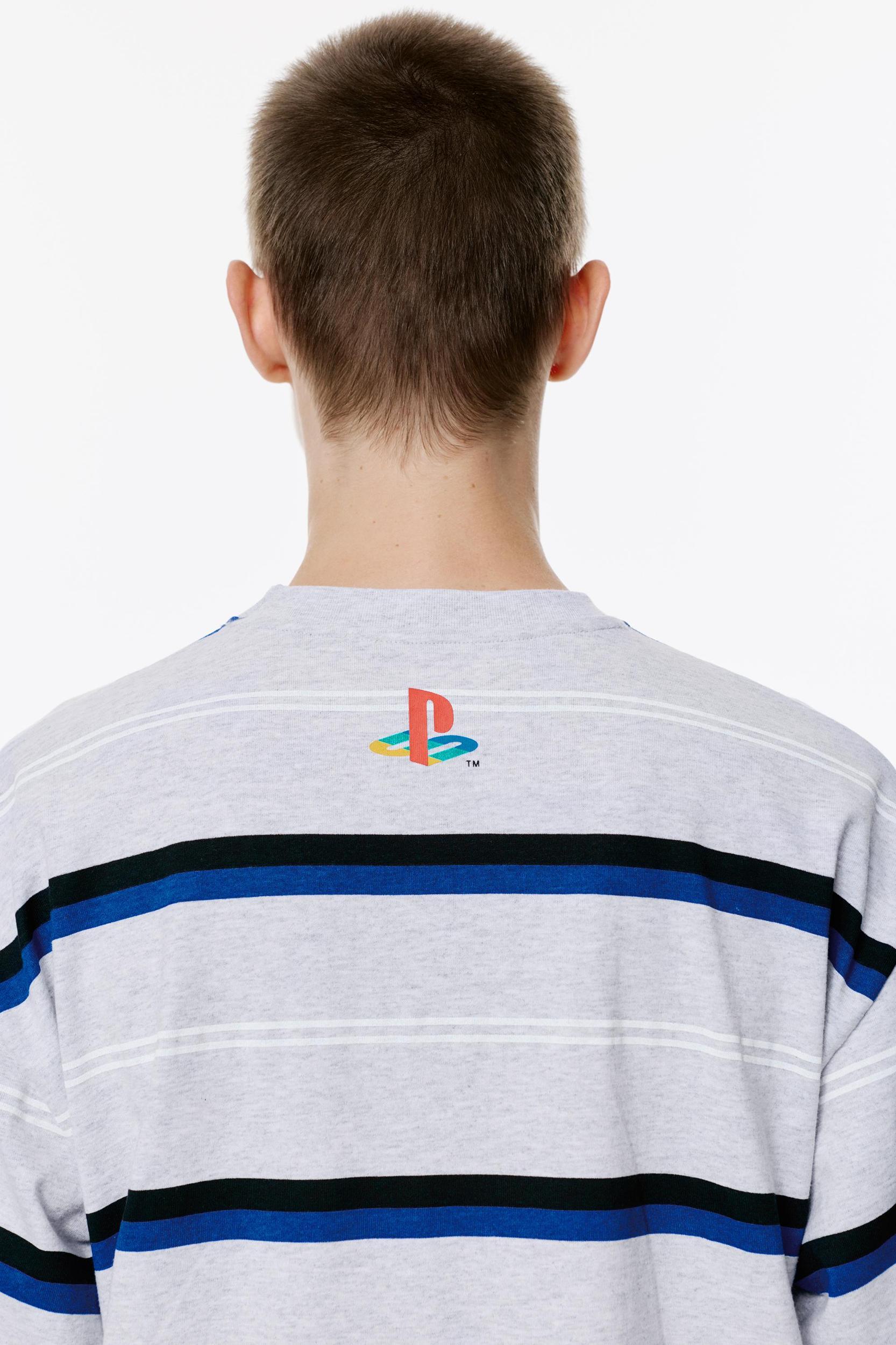 Striped PlayStation x STWD T-shirt Product Image