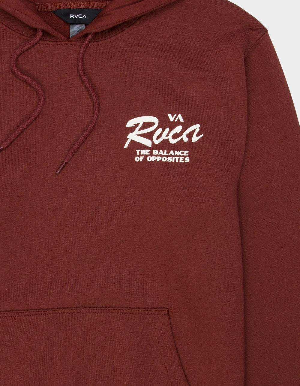 RVCA Scrambler Mens Hoodie - RUST Product Image