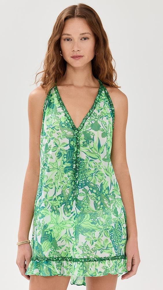 Poupette St Barth Mini Dali Cotton Sari Gauze Dress | Shopbop Product Image