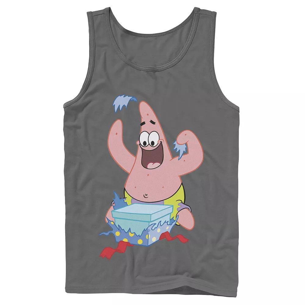 Men's Nickelodeon SpongeBob SquarePants Patrick Star Holiday Tank Top, Size: Large, Black Product Image