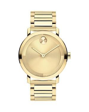 Movado Bold Mens Evolution 2.0 Quartz Analog Gold Mesh Bracelet Watch Product Image
