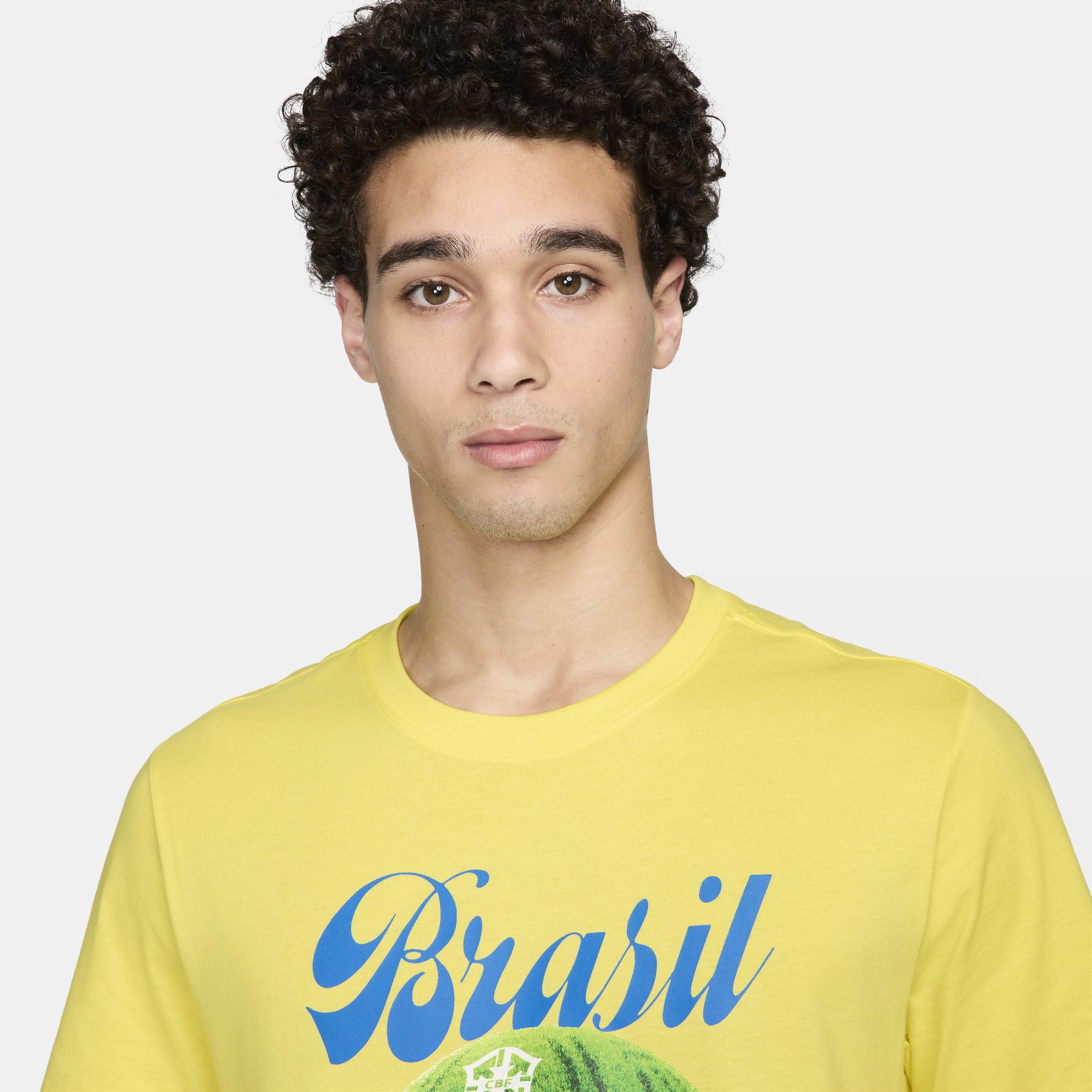 Brazil Home Field Nike Mens Soccer T-Shirt Product Image