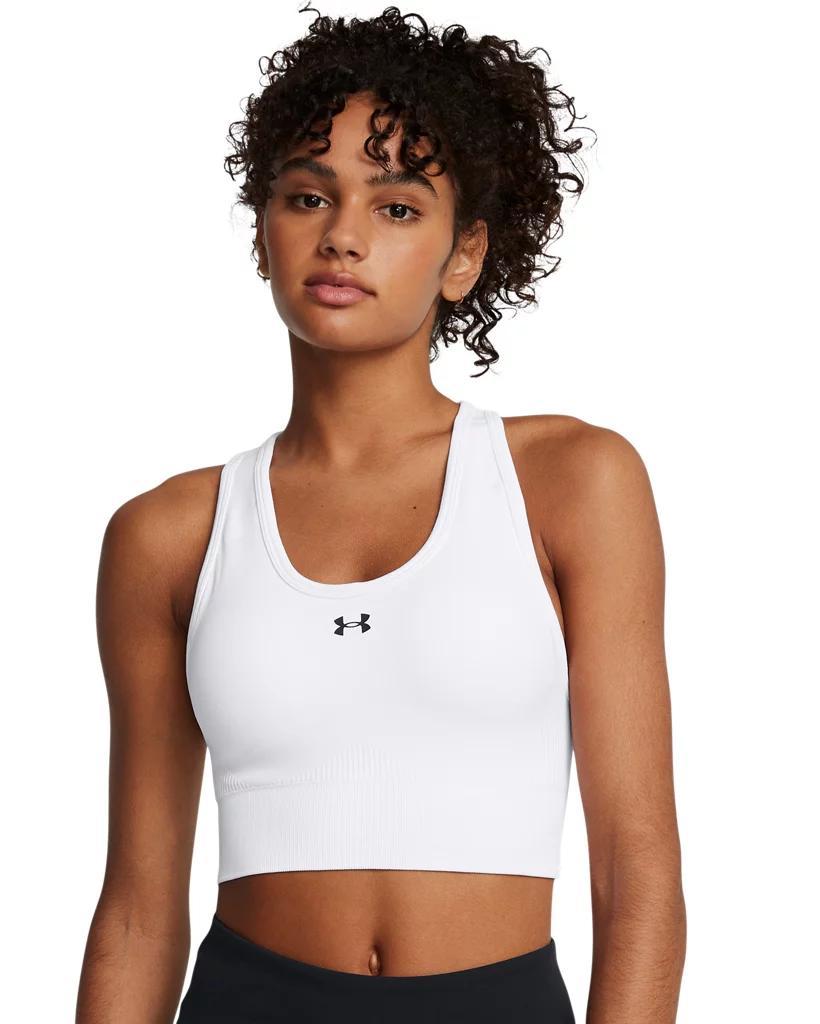 UA Vanish Seamless Womens Mid Sports Bra Product Image