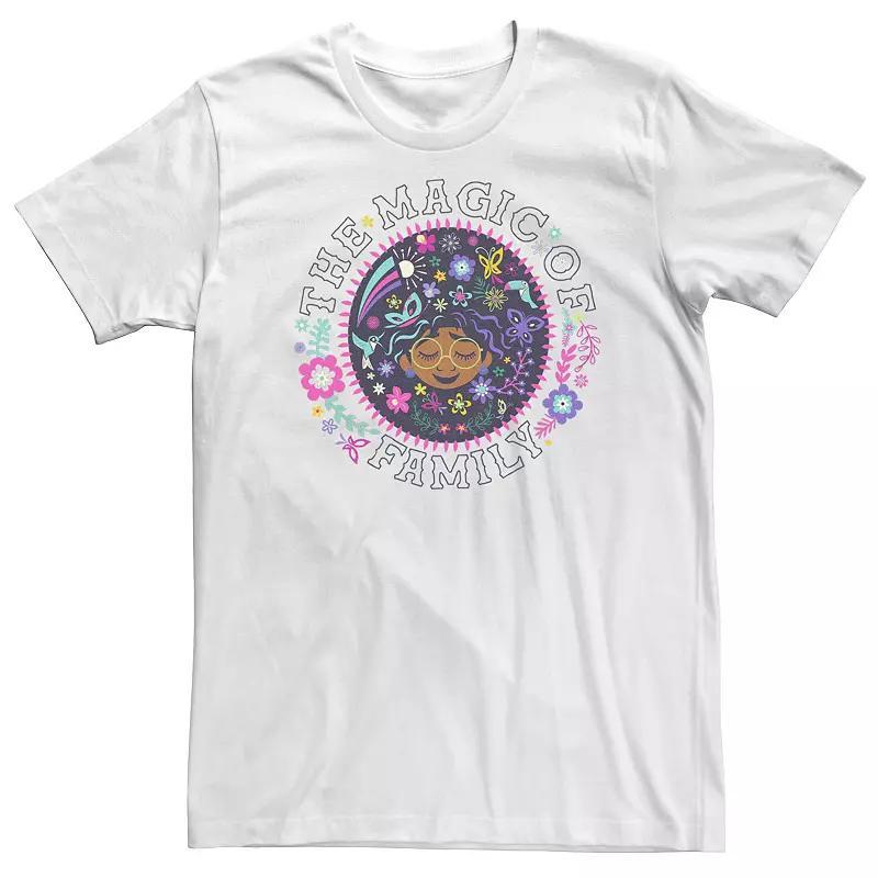 Big & Tall Disney Encanto The Magic Of Family Mirabel Circle Portrait Tee, Men's, Size: Large Tall, Athletic Grey Product Image