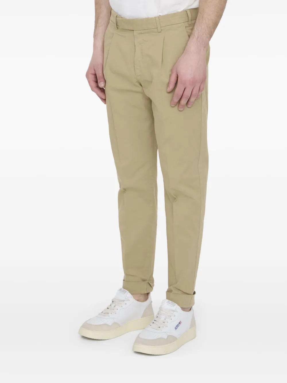 PT TORINO Straight-leg Pants In Beige Product Image