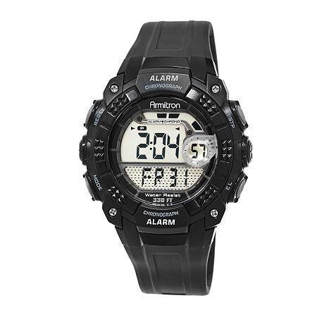 Armitron Men's Digital Watch - 40/8209BLK, Size: Large, Grey Product Image