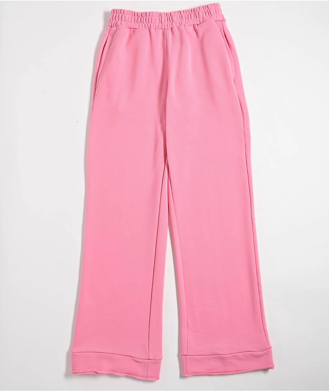 FB County French Terry Pink Sweatpants Product Image