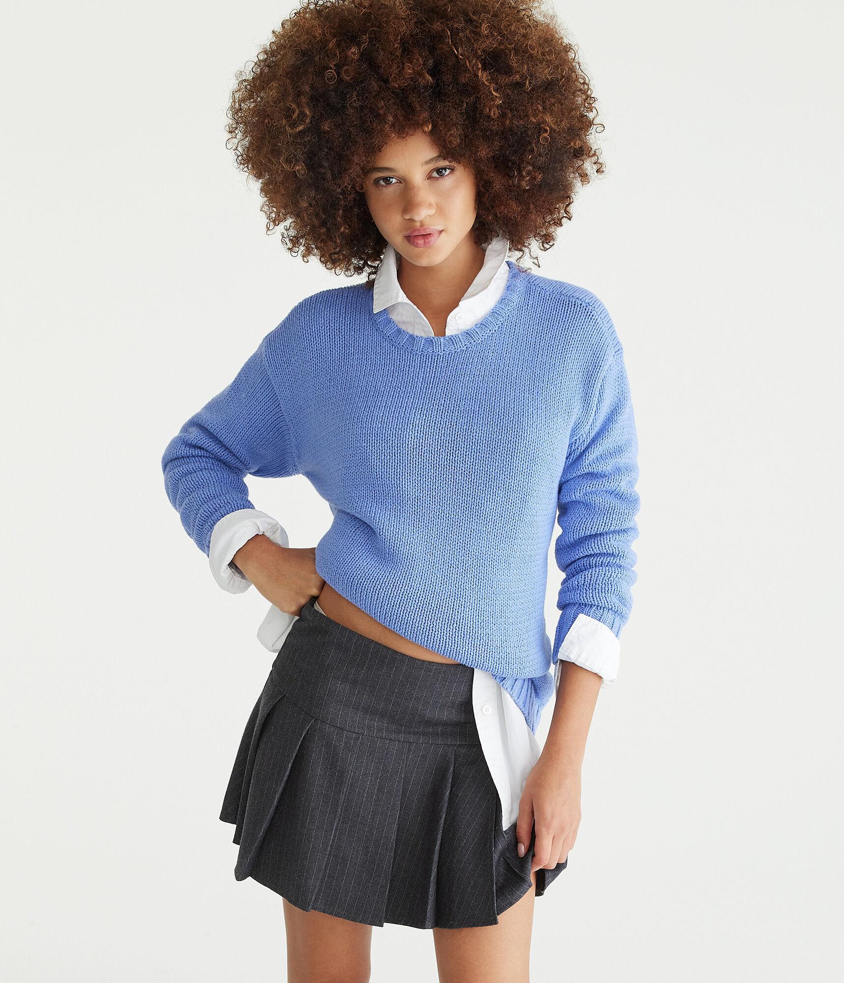Oversized Crew Sweater Product Image