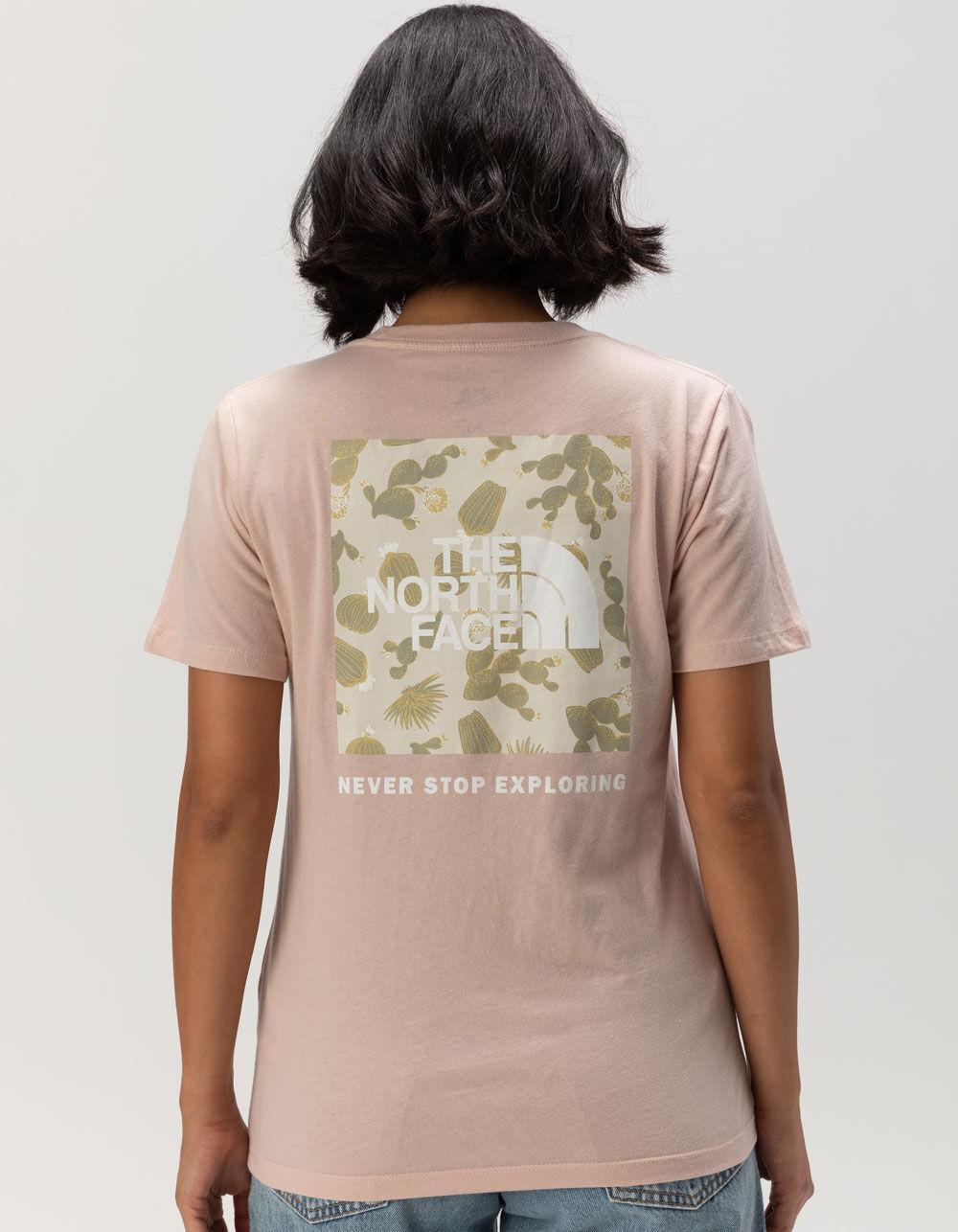 THE NORTH FACE Womens NSE Box Tee - OFF WHITE Product Image