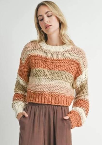 Butter Pecan Chunky Sweater Product Image