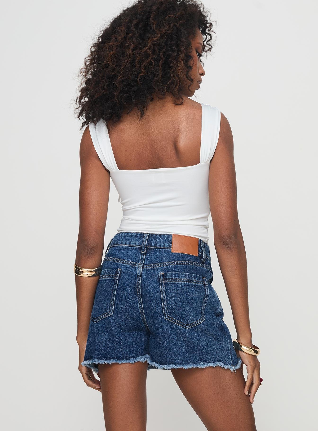 Crystal Bay Skort Mid Wash Product Image