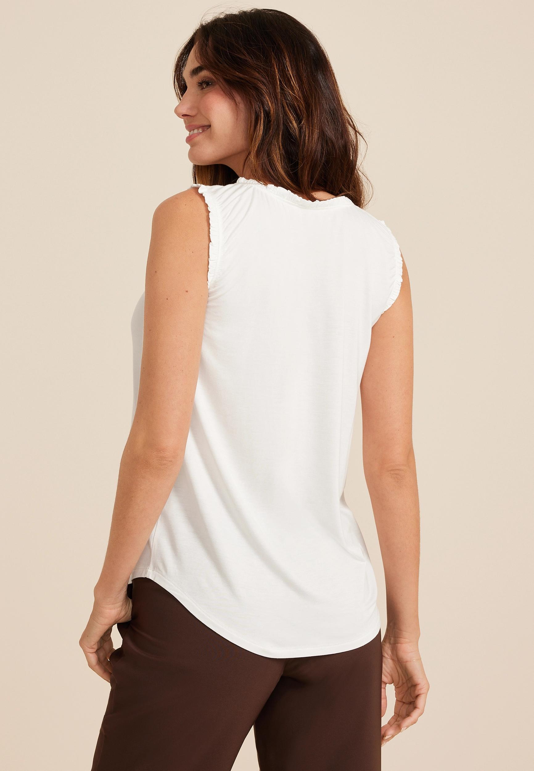 Effortless Ruched Tank Top  Product Image