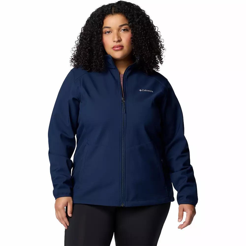 Plus Size Columbia Kruser Ridge III Softshell Jacket, Women's, Size: 3XL, Collegiate Blue Product Image
