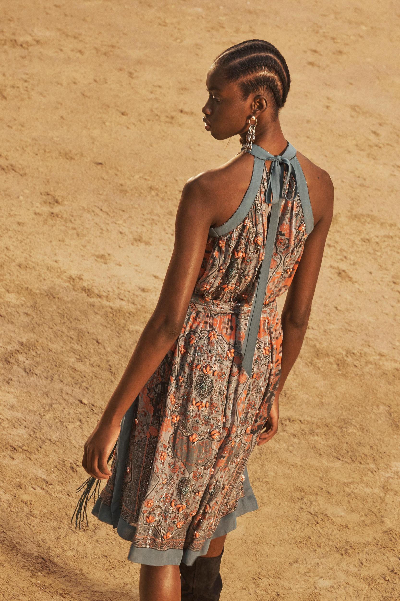 LIMITED EDITION PRINT HALTER DRESS Product Image