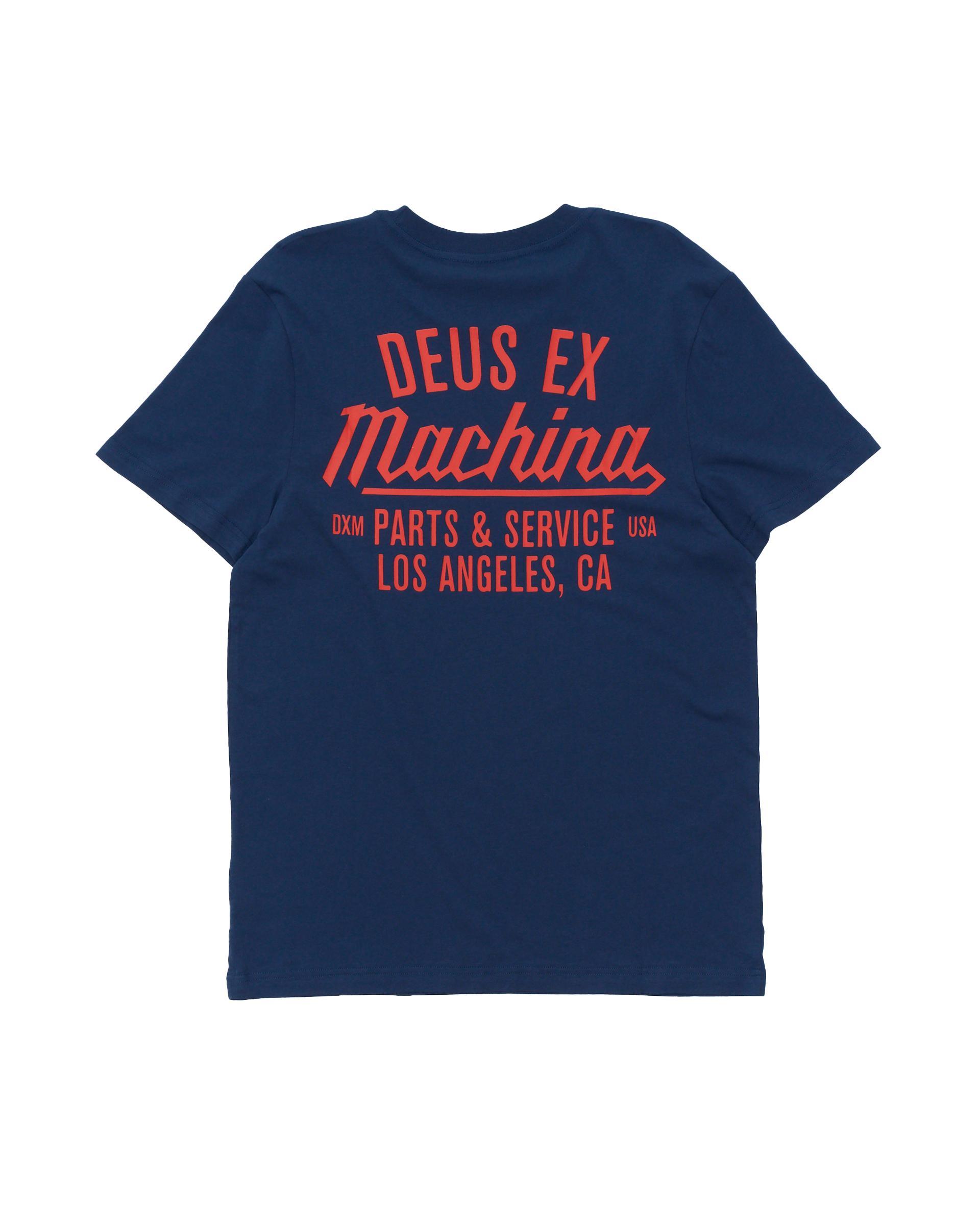 Overbite Tee - Mechanic Blue Product Image