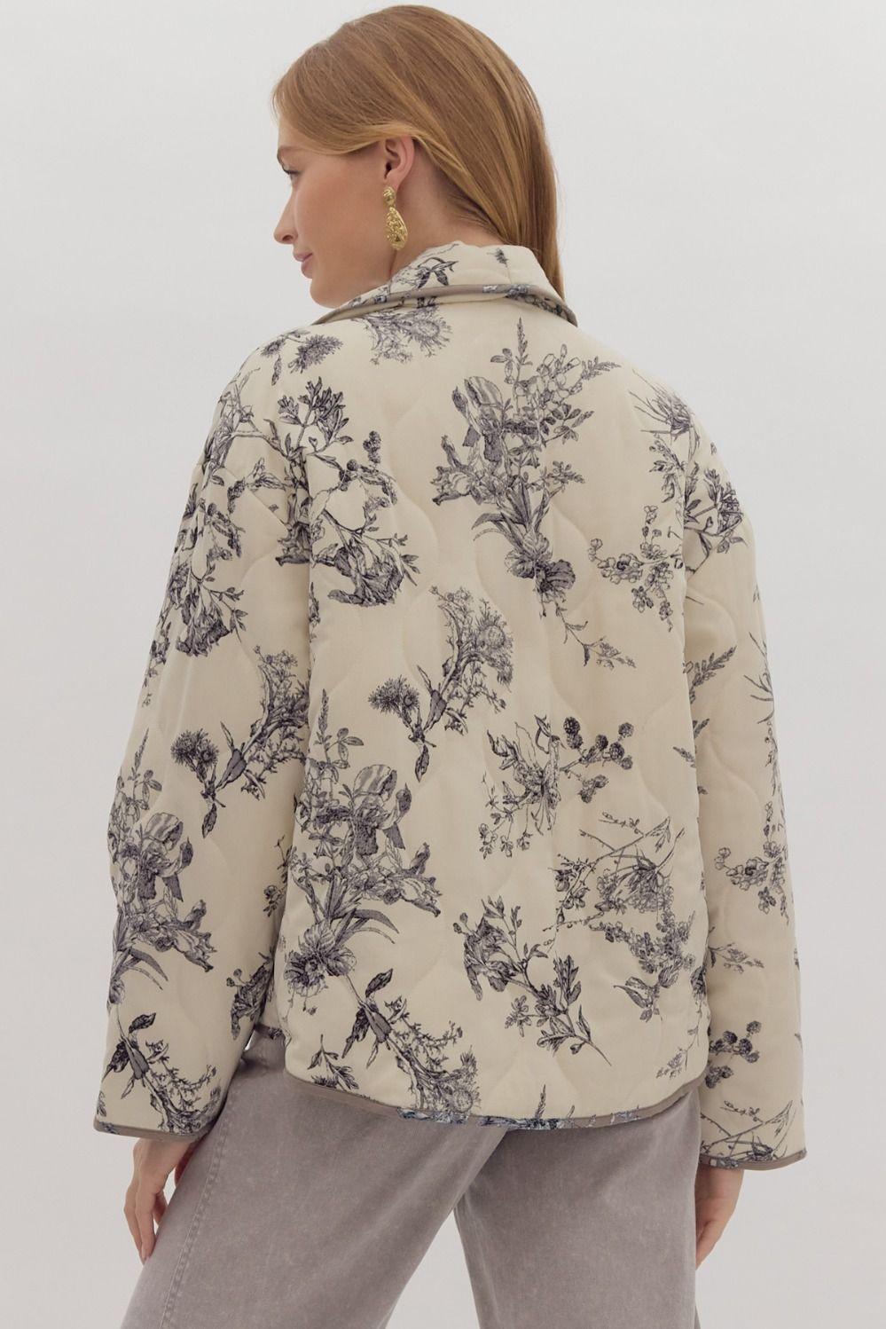 Layers Of Love Floral Quilted Jacket *FS Product Image