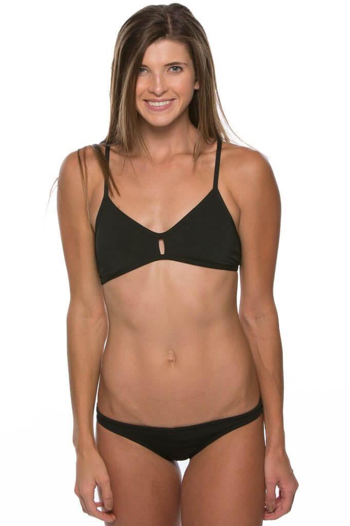 Vent Bikini Top - Pine Female Product Image