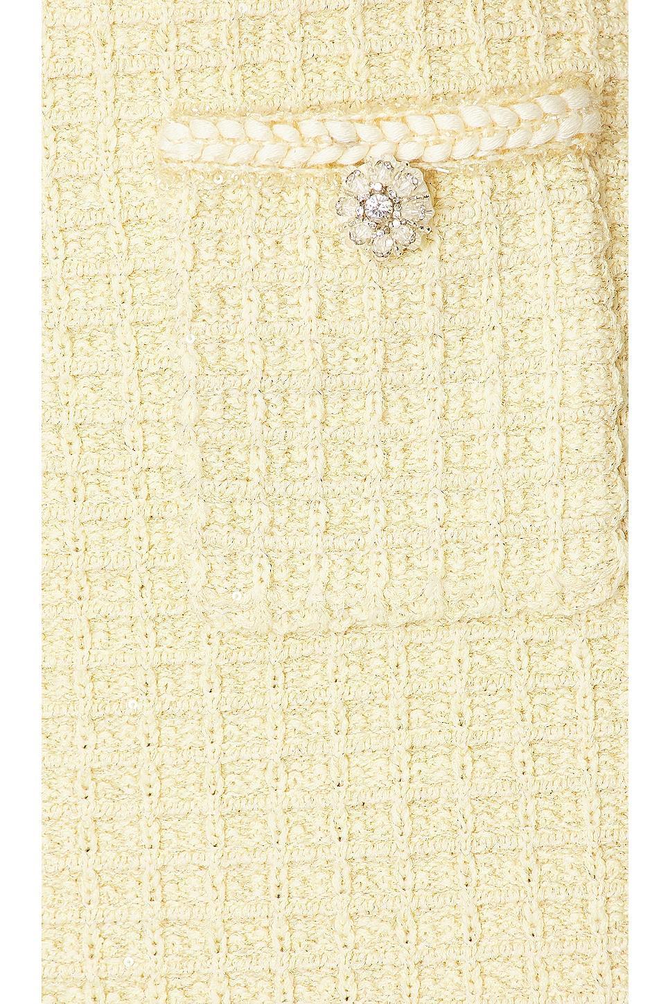 Textured Knit Skirt self-portrait Product Image