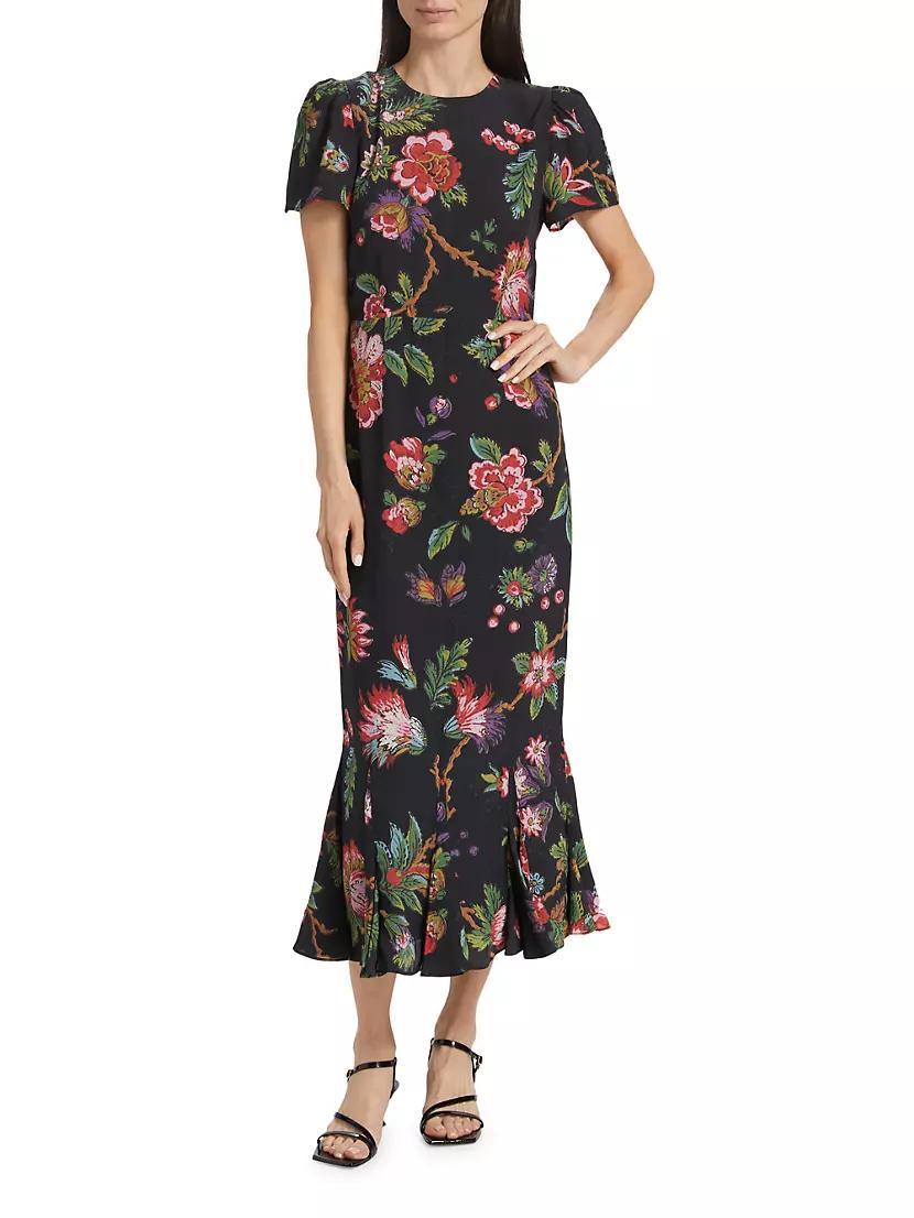 Ink Fleur Grande Lulani Maxi Dress Product Image
