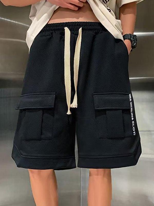 Men's Print Pocket Drawstring Shorts Product Image