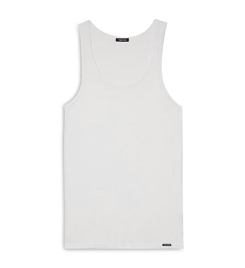 Tom Ford Cotton Blend Tank Top Product Image