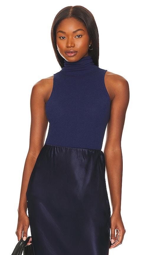 Enza Costa Cashmere Halter Turtleneck Size L, S, XL, XS. Product Image
