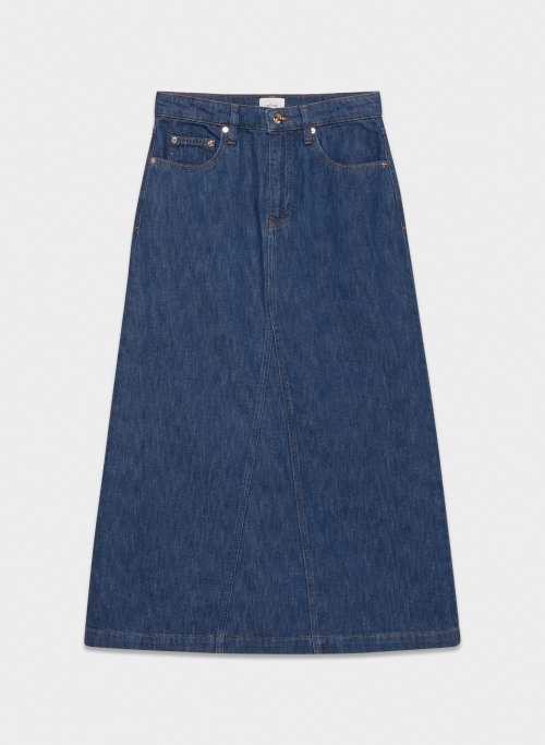 limelight maxi denim skirt Product Image