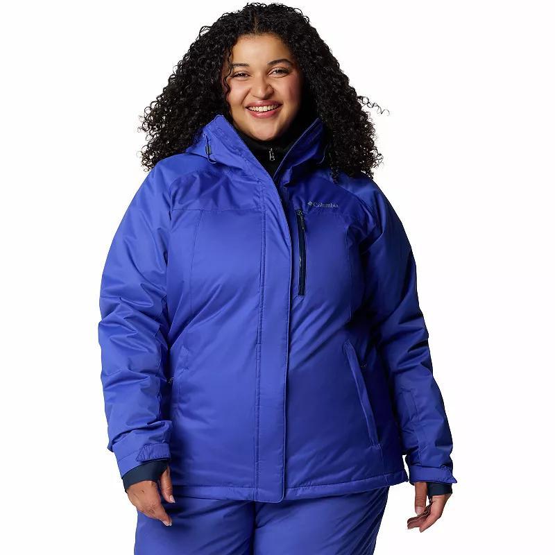 Plus Size Columbia Snowy Summit Insulated Jacket, Women's, Size: 3XL, Clematis Blue Product Image