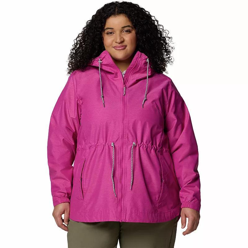 Plus Size Columbia Omni-SHIELD™ Lillian Ridge II Jacket, Women's, Size: 1XL, Spray Product Image