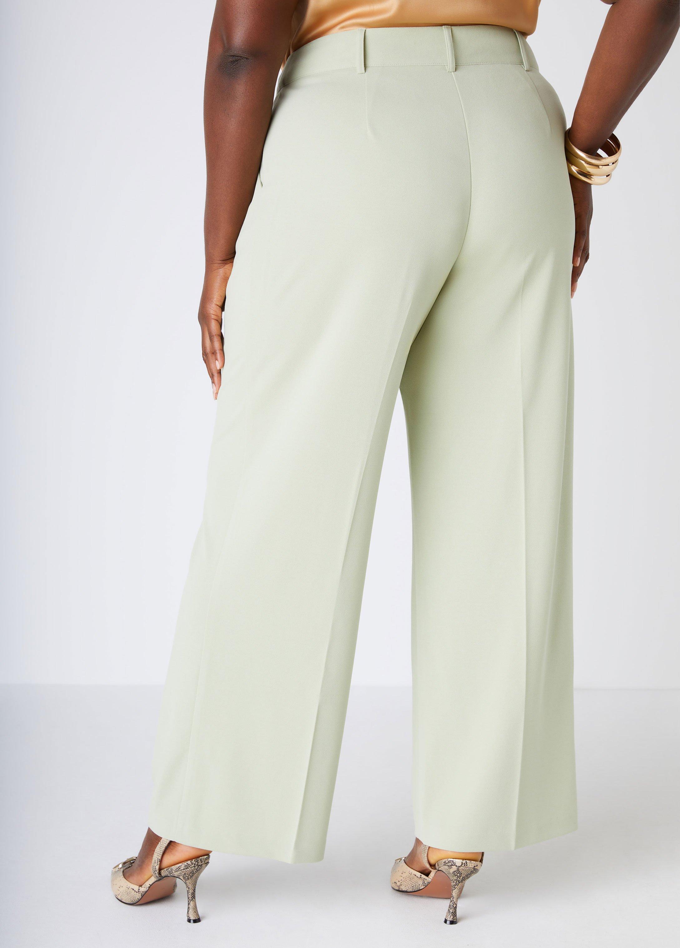 High Rise Crepe Trousers Product Image