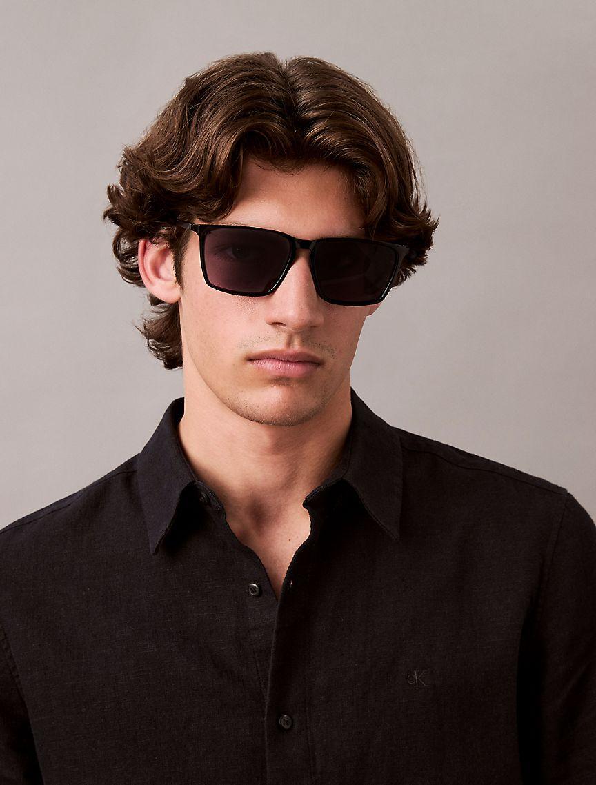 Resin Rectangle Sunglasses Product Image