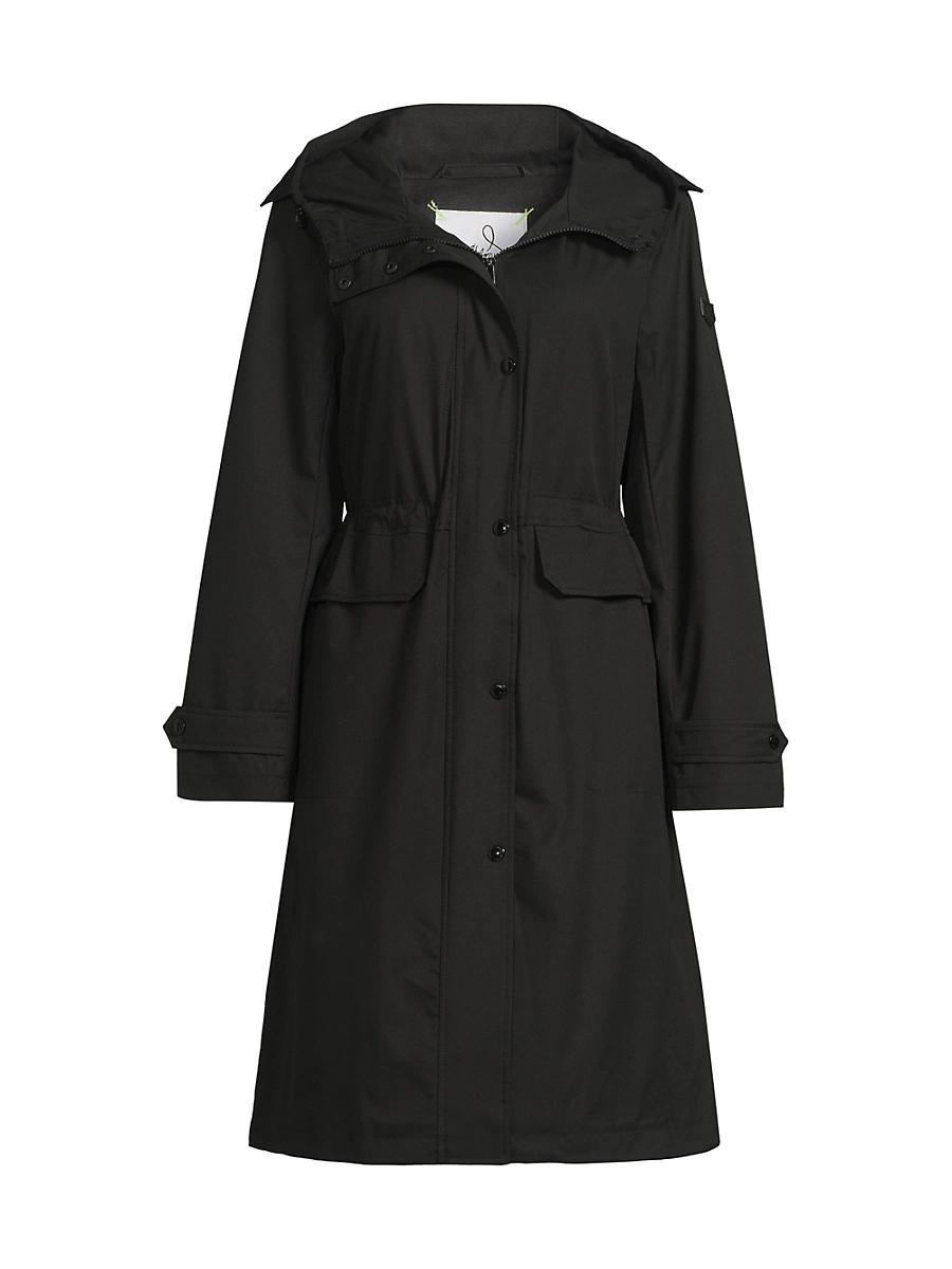 Womens Hooded Zip-Up Anorak Product Image