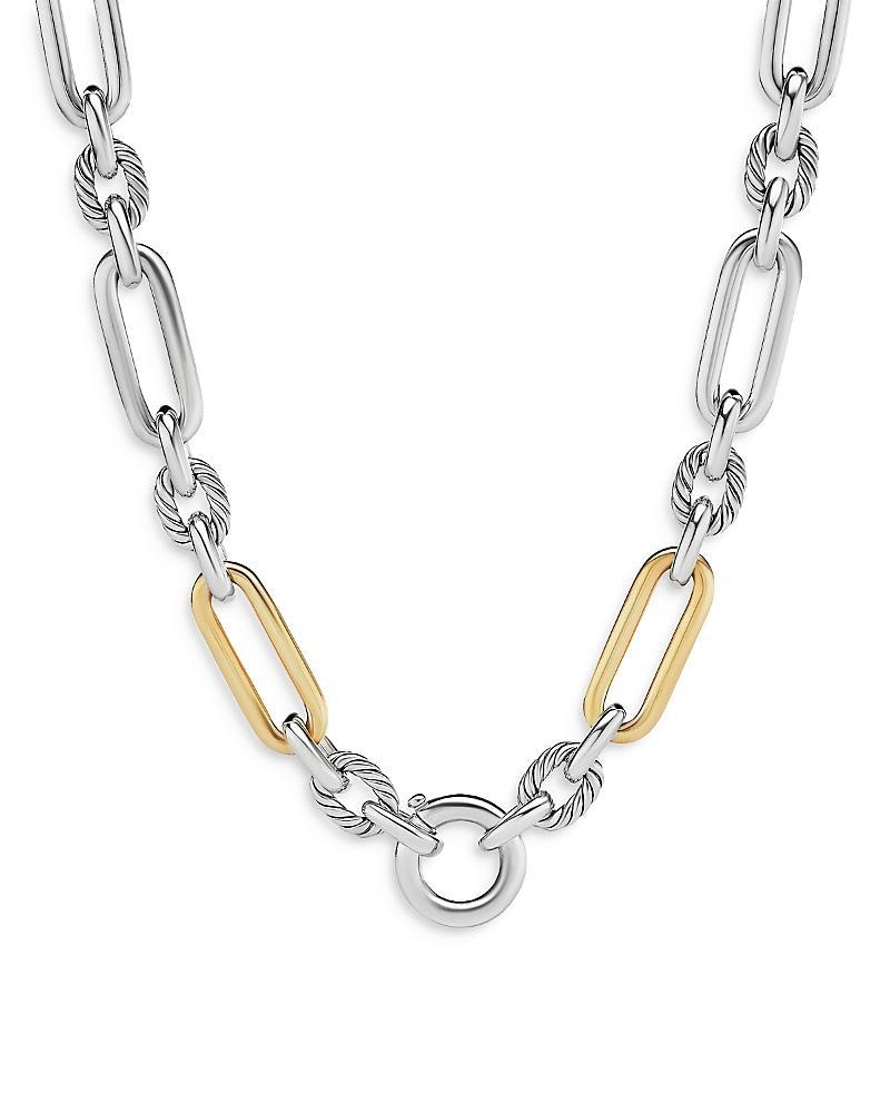 David Yurman Sterling Silver & 18K Yellow Gold Lexington Chain, 18 Product Image