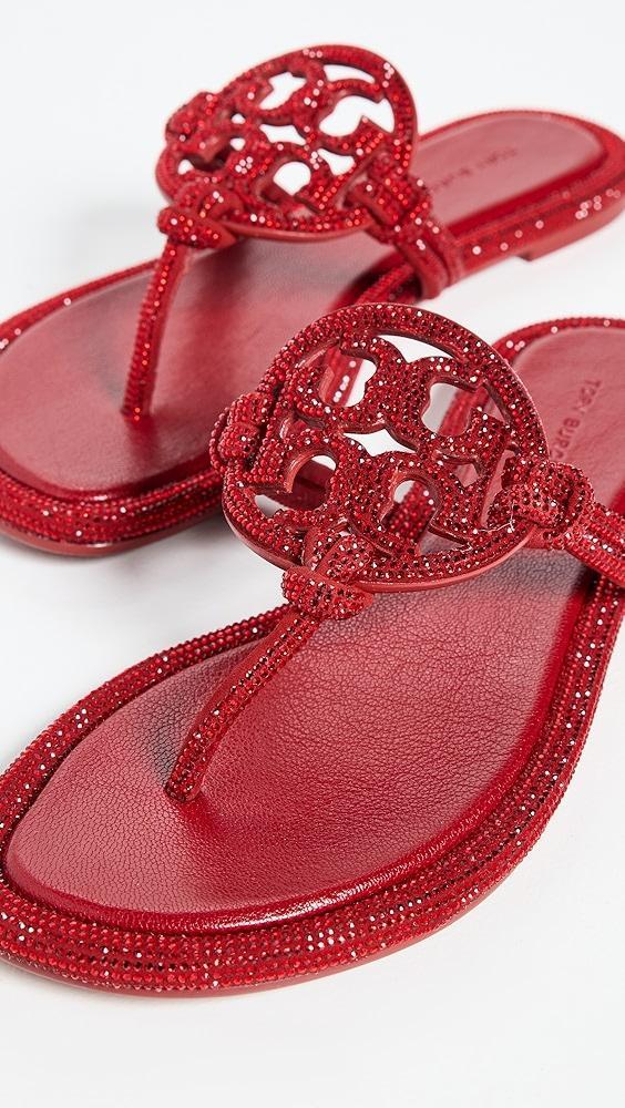 Tory Burch Miller Knotted Pave Sandals | Shopbop Product Image