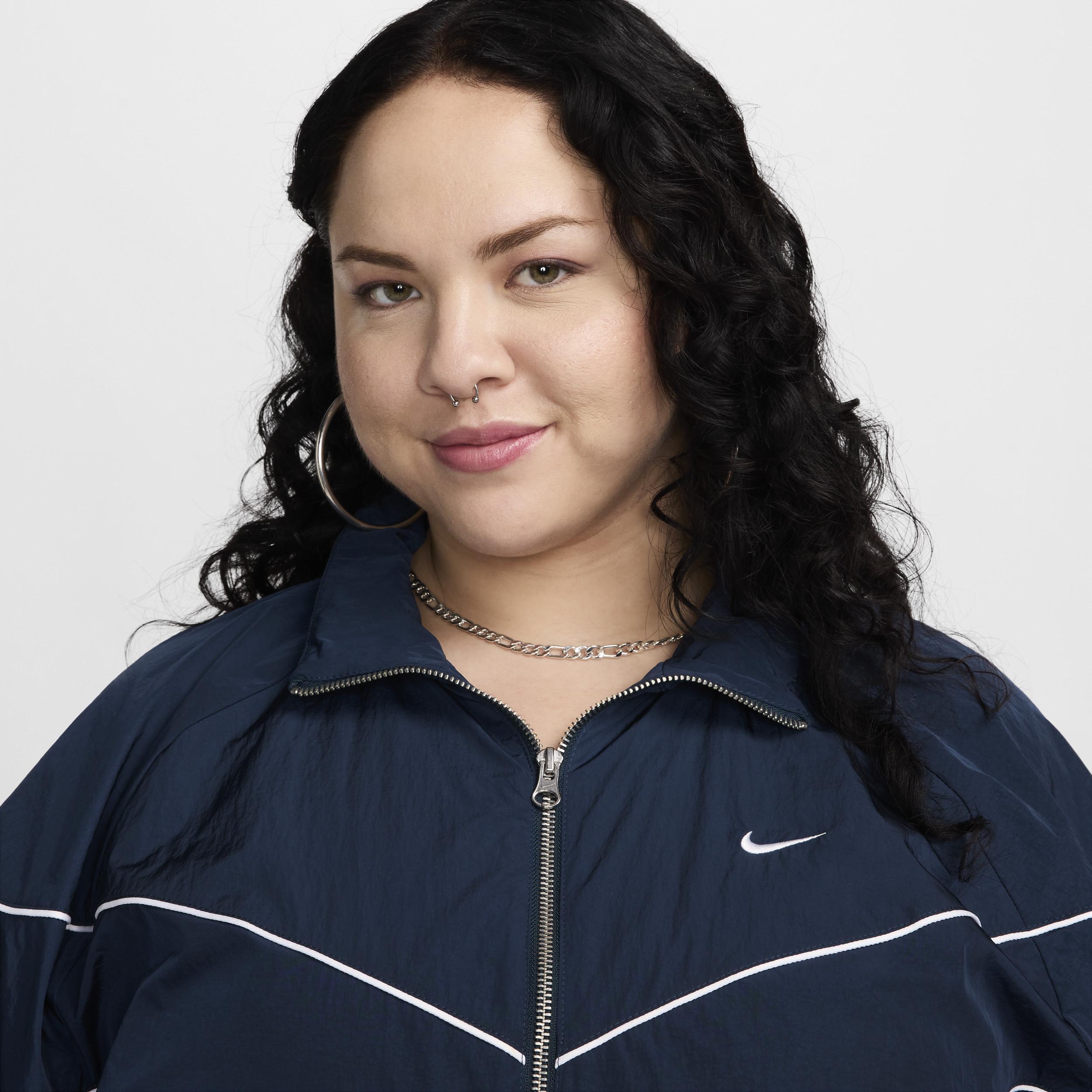 Nike Women's Windrunner Loose UV Woven Full-Zip Jacket (Plus Size) Product Image