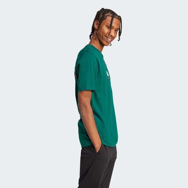 Men's adidas Lounge Pizza Graphic Sportswear Tee, Size: XL, Off White Product Image